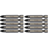 Yato 1/4"Dr POZIDRIV uzgalis, 10gab #2x50mmL