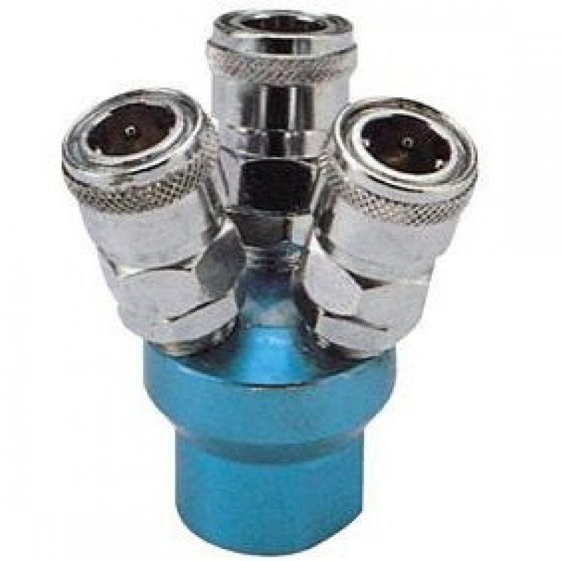 Hymair Air quick coupler 3-way 1/2"