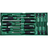 Sata Paplāte. Skrūvgriežu komplekts 13gab.