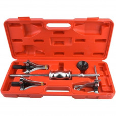 Internal and external puller set with sliding hammer