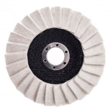 Filca disks metāla pulēšanai 125mm