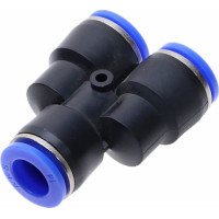 Omg Ghiotto Y-veida ātri iespiežams savienotājs 8 x 8 x 8 mm