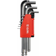 Yato Hex key ball point set 9pcs (2-10mm)