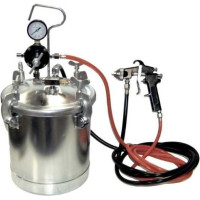 Krāsas tvertne 10l ar smidzināšanas pistoli 2,0mm