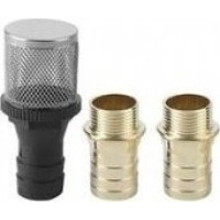 Aocheng Rezerves daļa. 2 gab. savienotājuzmavas 3/4" - 1" un 1 gab filtrs 1" dīzeļdegvielas pārvades sūknim DCTP60