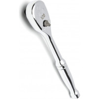 Sata 1/4" Dr. Ātrās atvienošanas sprūdrata (ovāla galva, metāla rokturis), 60 zobi 120P