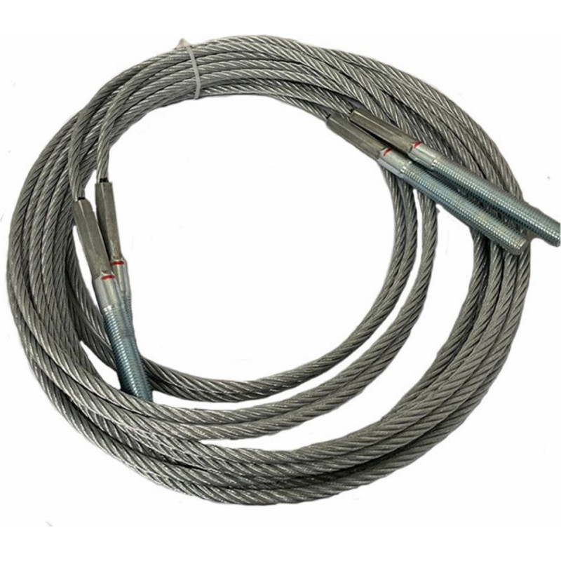 Puli Steel rope (2pcs) for PL-4.0-2D. Spare part