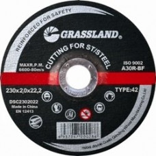 Grassland Cut-off wheel. Stainless steel 230x2.0x22.2 41