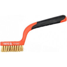 Yato Brass brush with plastic handle