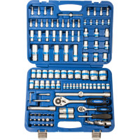 Kingroy 1/4" + 1/2" Dr. Socket komplekts 108gab. 12pt