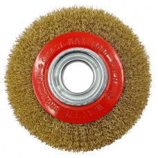 Crimped wire flat wheel brush, 300x32mm