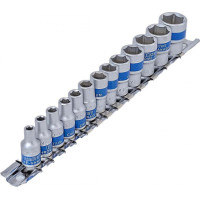 Kingroy 1/4" Dr. Sockets komplekts 13gab.