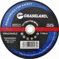 Grassland Griešanas disks 230x2,0x22,2 41. Metāls un tērauds