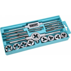 Taps and dies set 20pcs. M3-M12