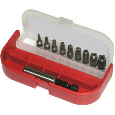 Ellient Tools Screwdriver 5-point bit set 10pcs.