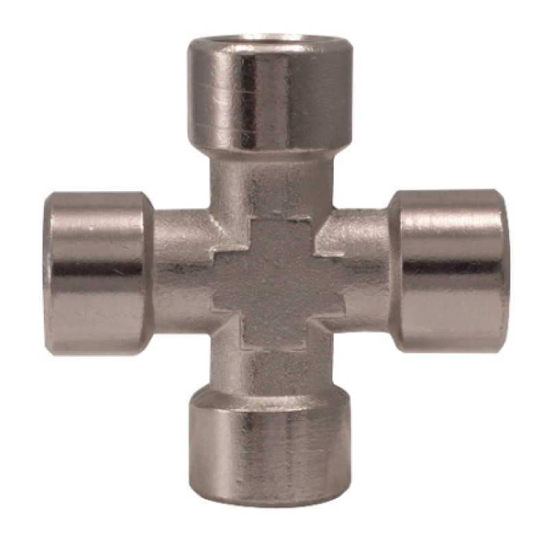 Omg Ghiotto '+' type connector F. Internal thread 4-way / 1/4