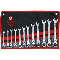 Kombinēto atslēgu komplekts ar reversu BGS 30002 SW 8-19mm (12gb)  