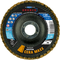 Slīplapu disks DRONCO CERA MAXX 125*22mm  P60 