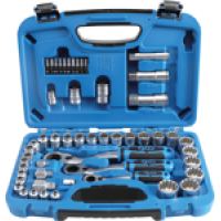 Muciņatslēgu komplekts  BGS 2181 DR 4,5 - 25 mm (52  vienības)