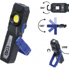 BGS Lukturis COB-LED  ar āķi un magnētu