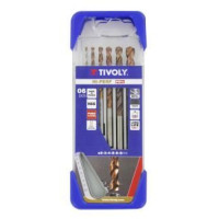 TIVOLY urbju komplekts metālam FURIUS HSS CLIPSTER  6gab Ø2-8mm    11454170005