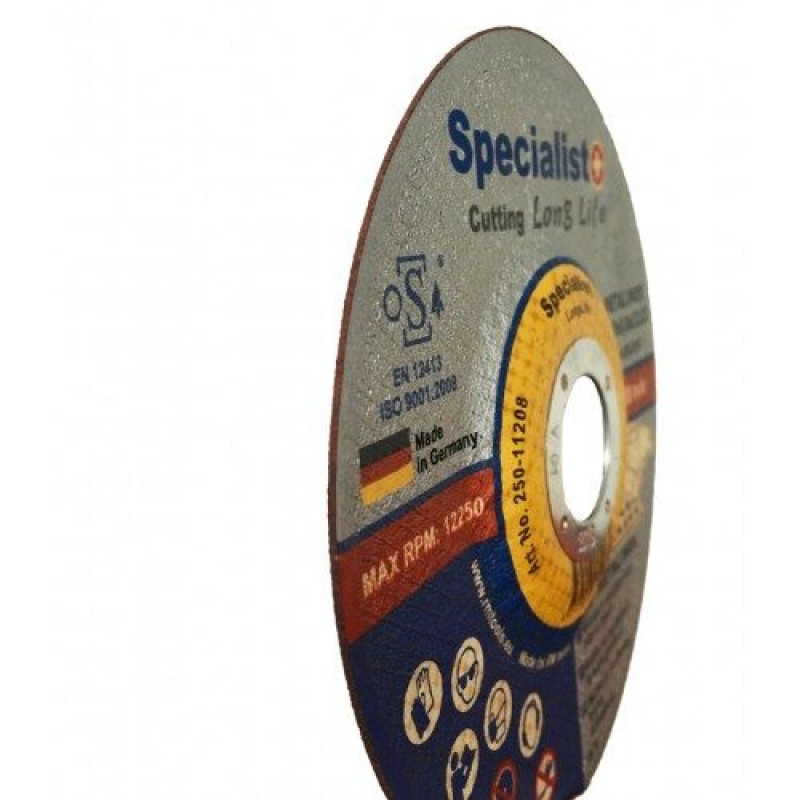  Griezējdisks metālam Specialist  LONGLIFE 125X0,8X22 250-11208