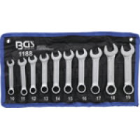 Kombinēto atslēgu komplekts | īpaši īss | DR 10 - 19 mm | 10 gab.