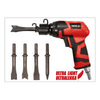 Pneimatiskai āmurs komplektā ar kaltiem YATO