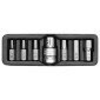 Skrūvgriežu uzgaļu komlekts HEX (7 gab.) KODS 0010-0412-YT